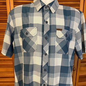 ORVIS CLASSIC COLLECTION SZ LARGE LIGHTWEIGHT SS CAMP SHIRT - MINT